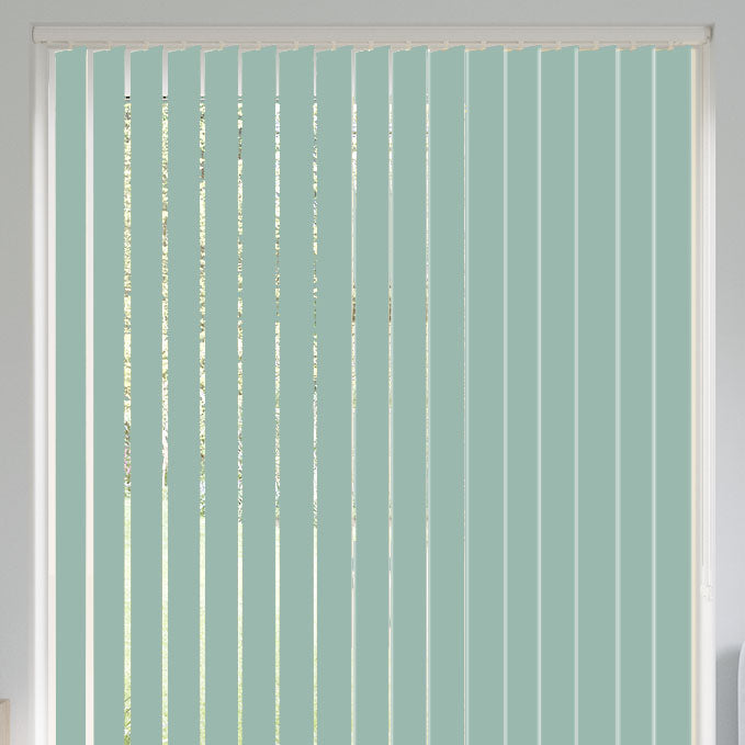 Buy Gemini Mint Green Vertical Blinds Blinds4You