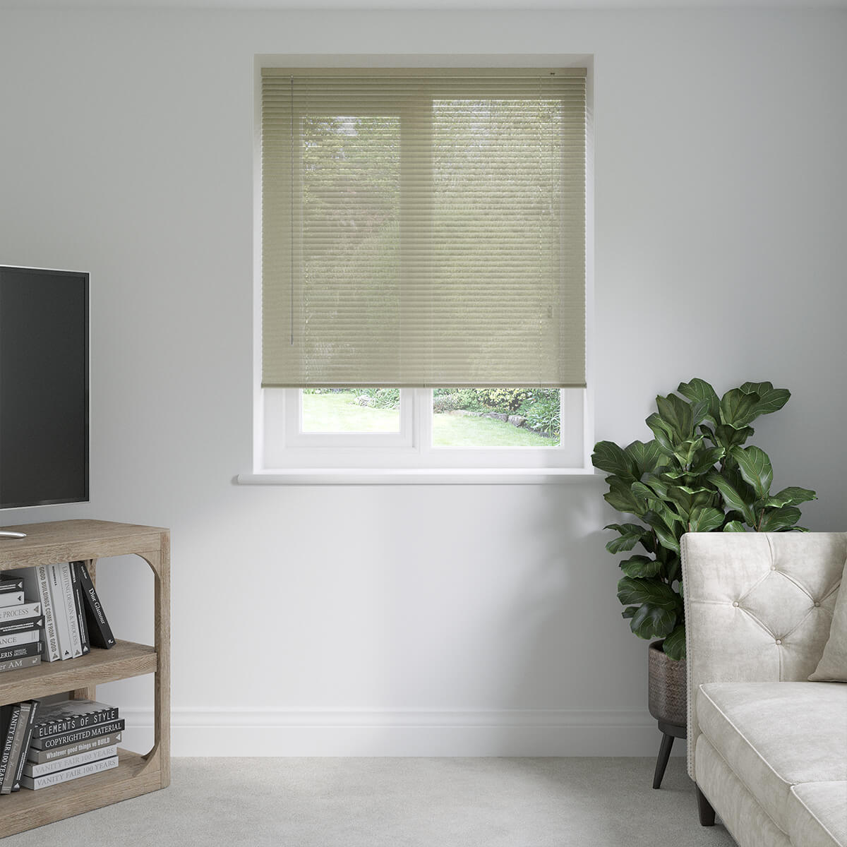 Buy Delicate Cream Blinds 25mm Blinds4You