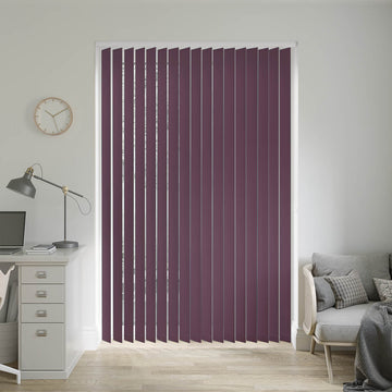Barcelona Boujee Purple Vertical Blinds