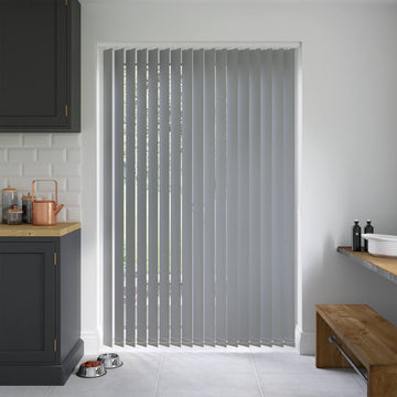 Barcelona Bullet Grey Vertical Blinds