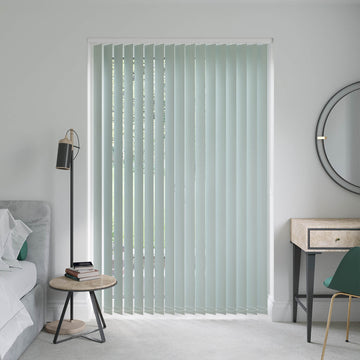 Barcelona Duck Egg Blue Vertical Blinds