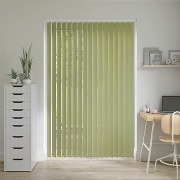 Barcelona Glade Green Vertical Blinds