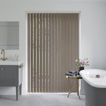 Barcelona Havana Brown Vertical Blinds