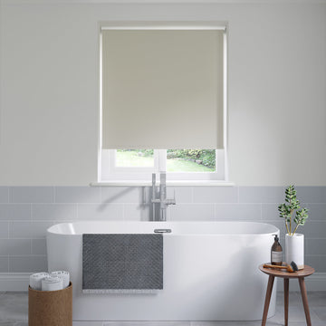 Barcelona Oyster Cream Roller Blinds