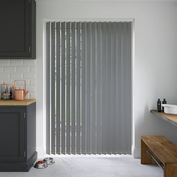 Barcelona Rock Grey Vertical Blinds