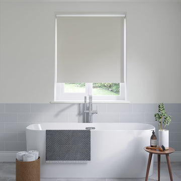 Barcelona Snow White Roller Blinds