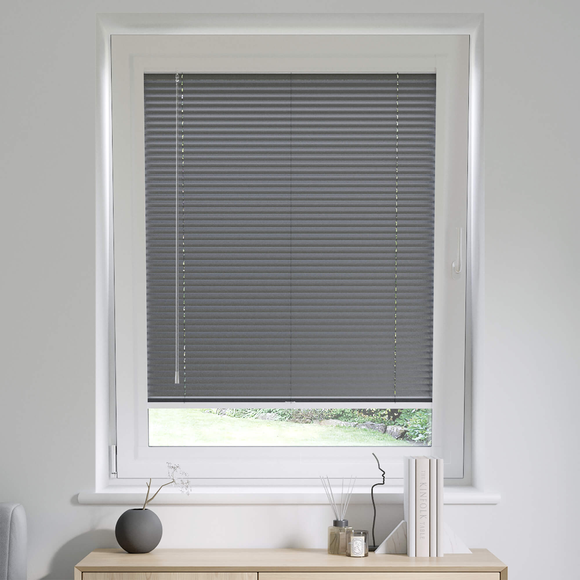 Buy Perfect Fit Midnight Grey Blinds 25mm Blinds4You