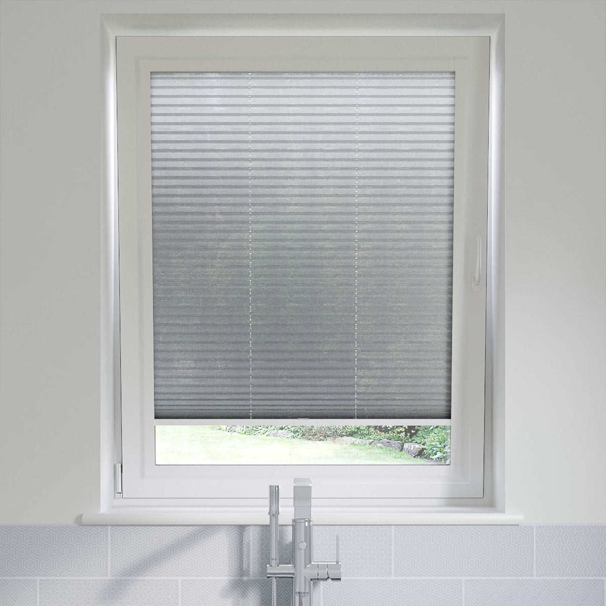 Buy Perfect Fit Rhodes Khol Pleated Blinds – Blinds4You